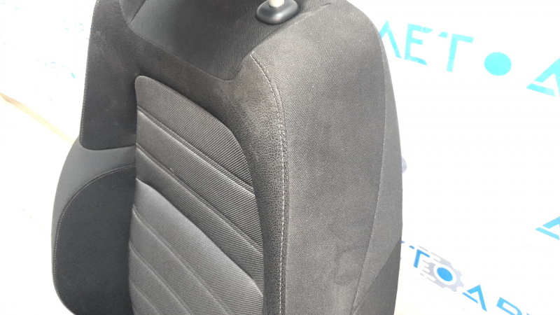 Водительское сидение Honda CRV 17-22 без airbag, электро, ткань черное, под чистку, потёрто