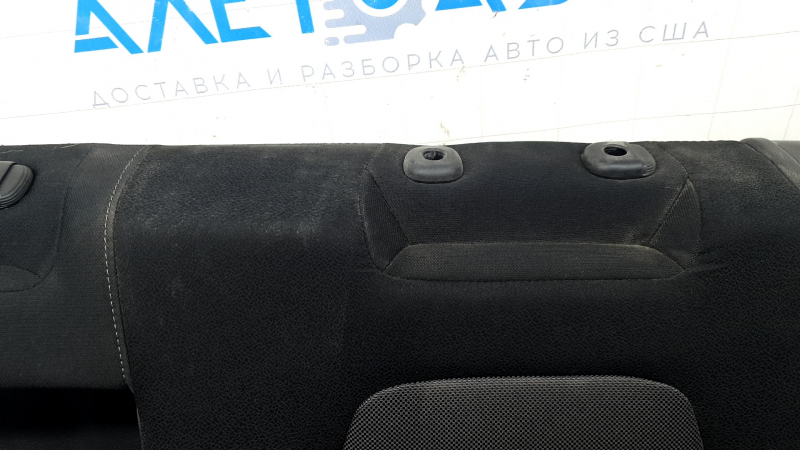 Спинка заднего ряда сидений левая Honda CRV 20-22 ткань черная, с подлокотником, под чистку