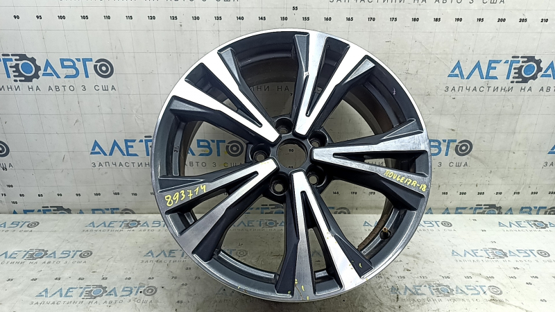 Диск колесный R18 x 7J ET35 5*114,3 Nissan Rogue 14-20 тип 2 легкая бордюрка