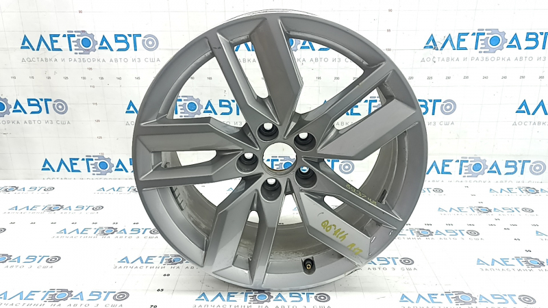 Диск колесный R18x8J ET39 Audi Q5 80A 20-24 стиль CB5, легкая бордюрка