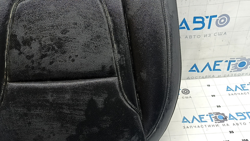 Подушка заднего ряда сидений 2 ряд левая Hyundai Tucson 22-26 кожа черная, перфорация, под химчистку