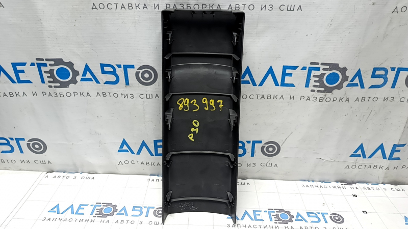 Накладка центральной консоли задняя Toyota Prius 30 10-11 темно-серая, царапины