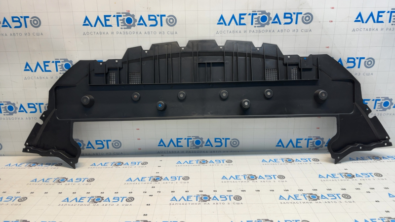 Защита переднего бампера Ford Fusion mk5 17-20 цельная