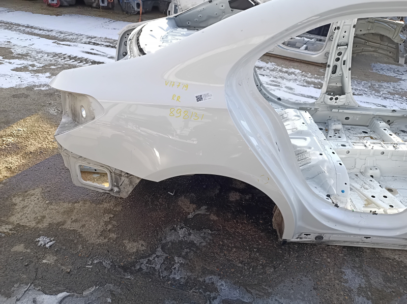 Четверть крыла задняя правая для Mercedes A-class V177 2019-2022 с тычком.