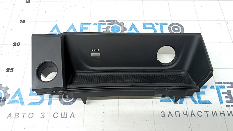 Карман центральной консоли передний Audi A5 F5 18-25 черный