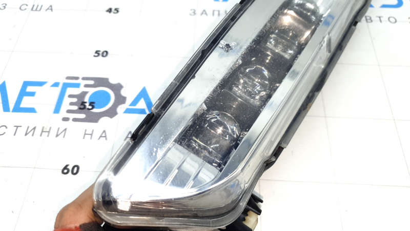Противотуманная фара птф правая Honda Accord 18-20 LED, песок