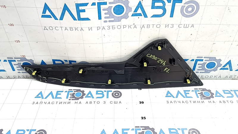 Накладка центральной консоли боковая левая Mazda CX-90 24-26 кожа черная