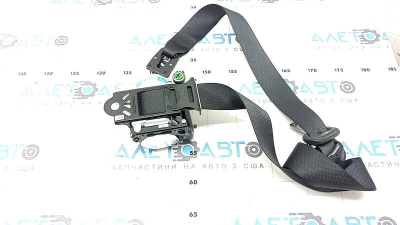 Пассажирский ремень безопасности с пиропатроном Mazda CX-90 24-26 черный