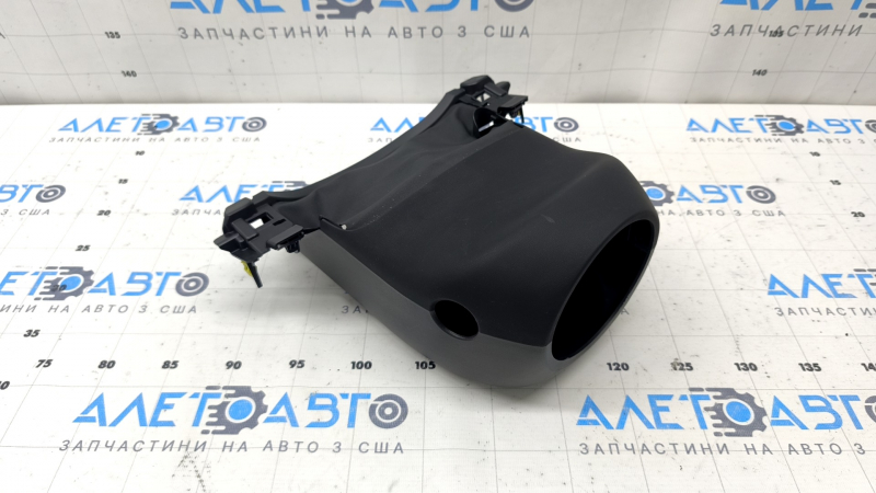 Обрамление рулевой колонки Mazda CX-90 24-26 черное, под дисплей 12", 2 части