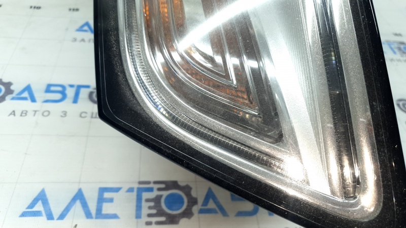 Фара передняя левая в сборе Audi Q5 8R 13-17 рест, ксенон, песок, паутинка, под полировку