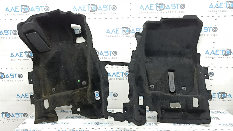 Покрытие пола переднее Mazda CX-90 24-26 черное, под чистку