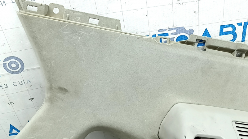 Накладка задней стойки верхняя левая Lexus RX300 RX330 RX350 RX400h 04-09 серая, царапины, под химчистку