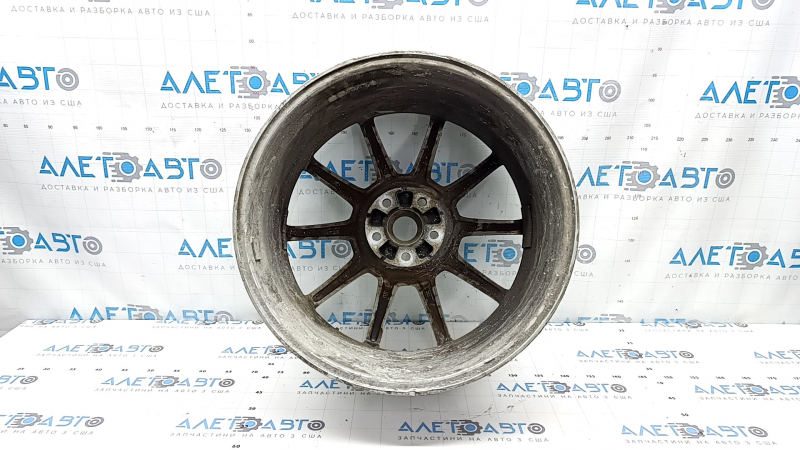 Диск колесный R20 x 9J ET26 Porsche Macan 15-18 серебро, легкая бордюрка