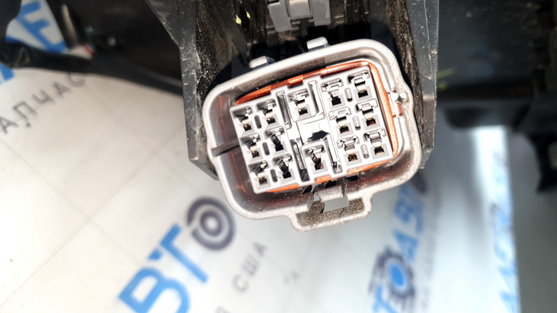 Фара передняя правая Mazda CX-9 16-23 LED без Adaptive, надлом крепления, песок, царапины, сколы