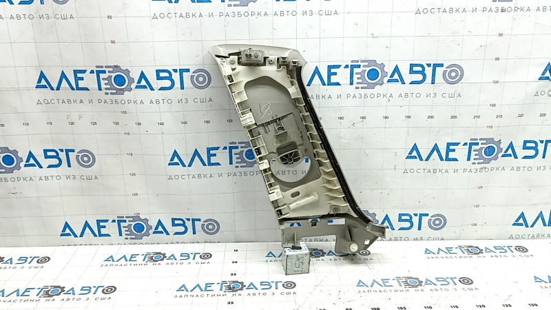 Накладка задней стойки передняя форточкой левая Nissan Pathfinder 14-20 серая тип 2