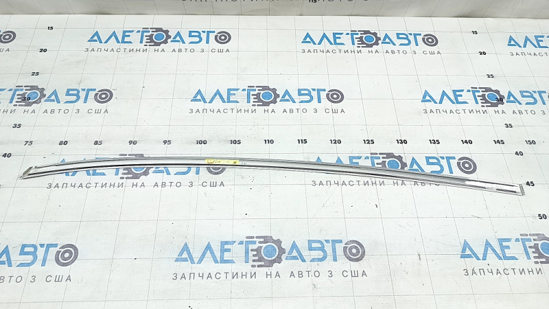Молдинг двери верхний задний левый Audi A4 B9 17-25 хром, царапины