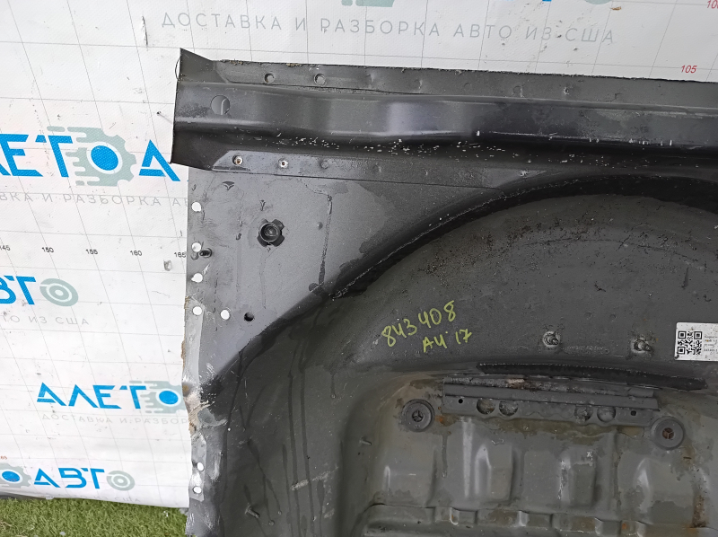 Корыто багажника Audi A4 B9 17-25 высверлено