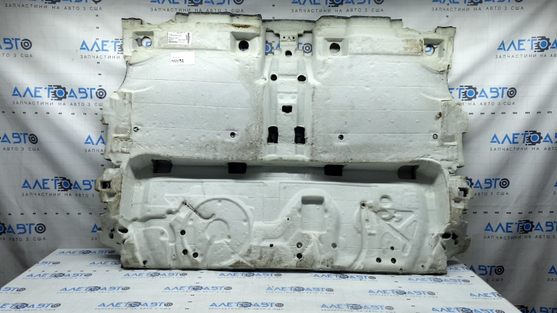 Покрытие пола 2-го ряда сидений BMW X7 G07 19-26 Anthrazit под 6 мест, надрывы