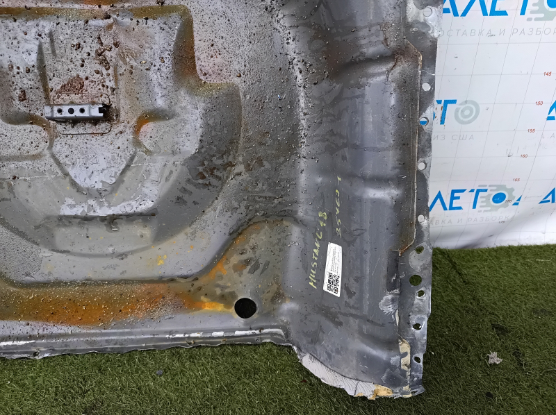 Корыто багажника Ford Mustang mk6 15-23 высверлено