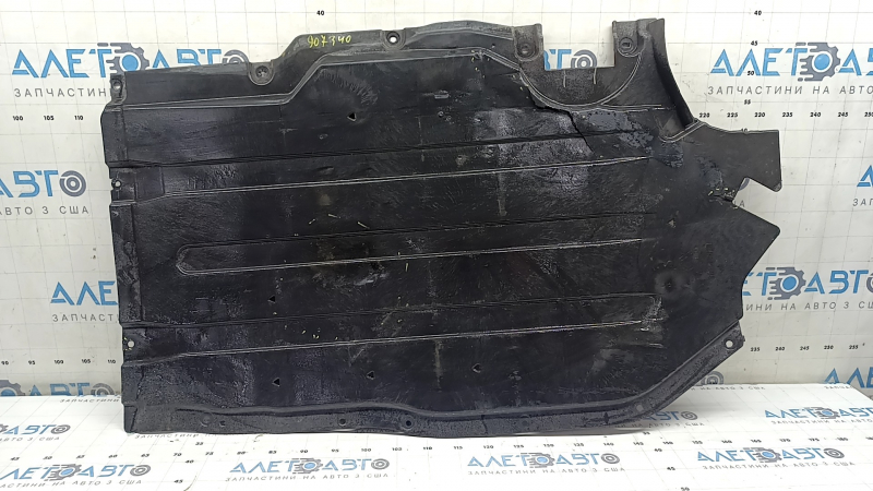 Защита днища задняя левая BMW X7 G07 2019-2026, вид спереди