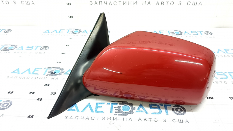 Зеркало боковое левое без дефектов для Toyota Camry 2007-2011, вид сзади.