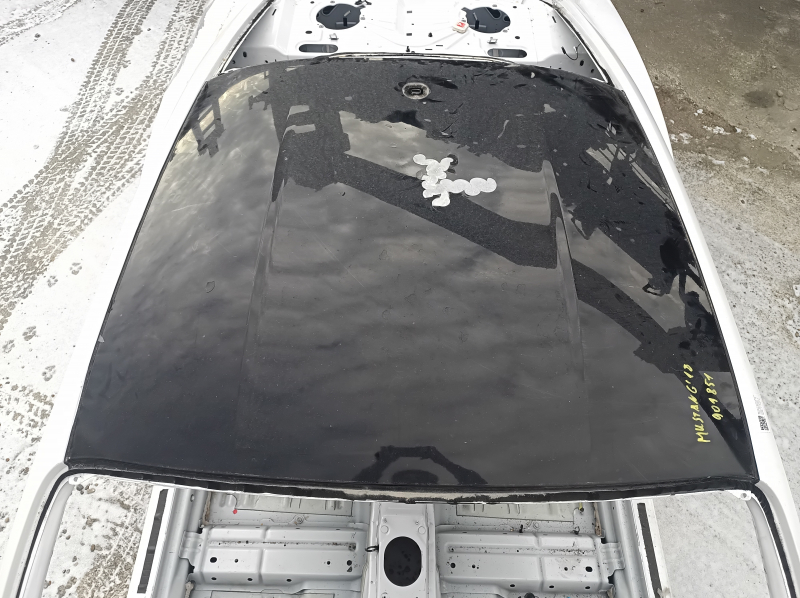 Крыша металл Ford Mustang mk6 15-23 купе, на кузове, крашеная 0.25-0.3, отлупилась краска