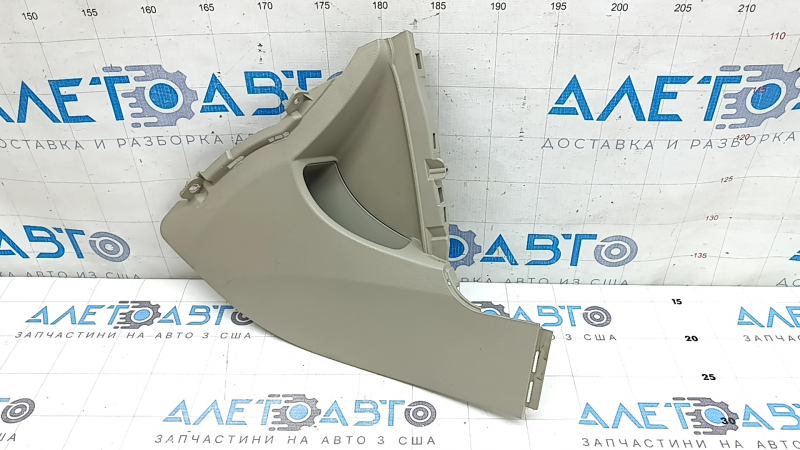Накладка боковая центральной консоли левая Toyota Camry v40 бежевая, потерта