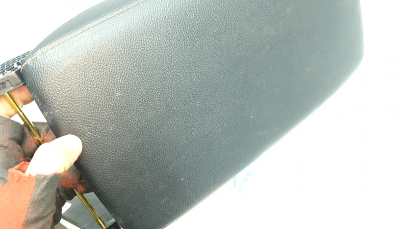 Подлокотник центральной консоли Honda CRV 23-26 кожа черная с оранжевой строчкой, без кронштейна, под чистку
