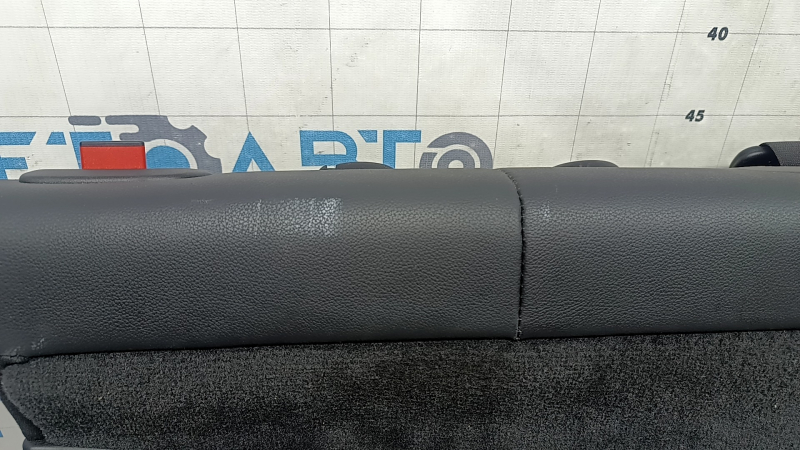 Спинка заднего ряда 2 ряд левая BMW X5 G05 19-22 под 2 ряда, кожа черная SCHWARZ, с подогревом, с ремнем, под чистку, вмятины, царапины