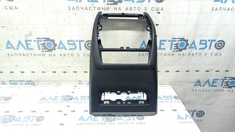 Накладка центральной консоли задняя BMW X5 G05 19-25 черная, царапины