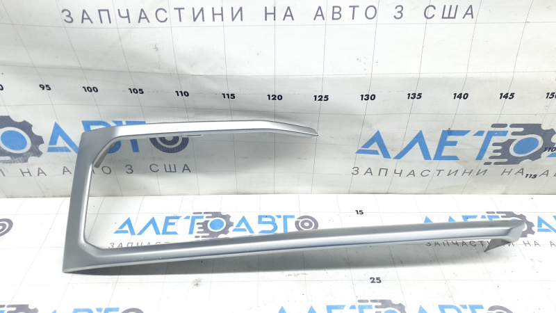 Молдинг решетки переднего бампера правый BMW X5 G05 19-23 хром, X-Line, песок