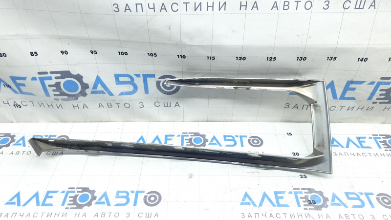Молдинг решетки переднего бампера правый BMW X5 G05 19-23 хром, X-Line, песок