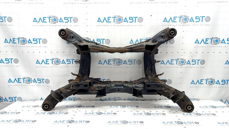 Подрамник задний Subaru Forester 19-24 SK ржавый, микротрещины 4 С/Б
