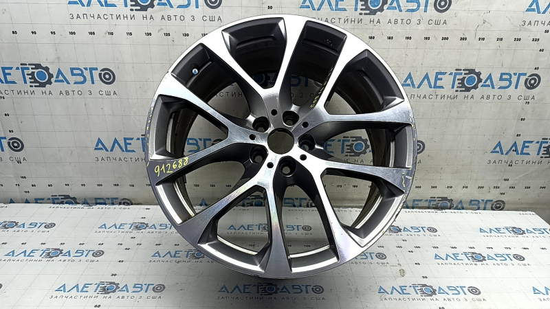 Диск колесный R20 x 9J ET35 H2 BMW X5 G05 19-25 бордюрка