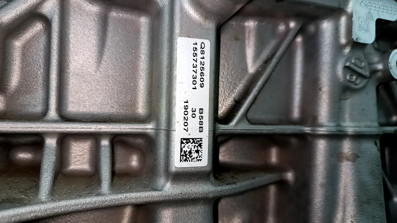 Двигатель BMW 7 G11 G12 16-19 B58B30A 101к, компрессия 10-10-10-10-10-10