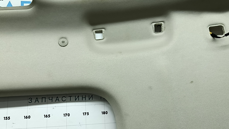 Обшивка потолка Ford Fusion mk5 18-20 серая, под люк, Titanium, под химчистку, прожжен