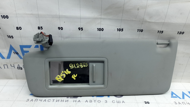 Козырек левый Audi Q5 80A 18-24 серый, без крючка, под чистку