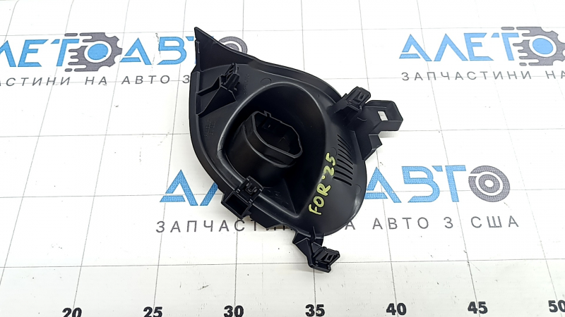 Накладка передней панели под кнопку start/stop Subaru Forester 25-26 черная