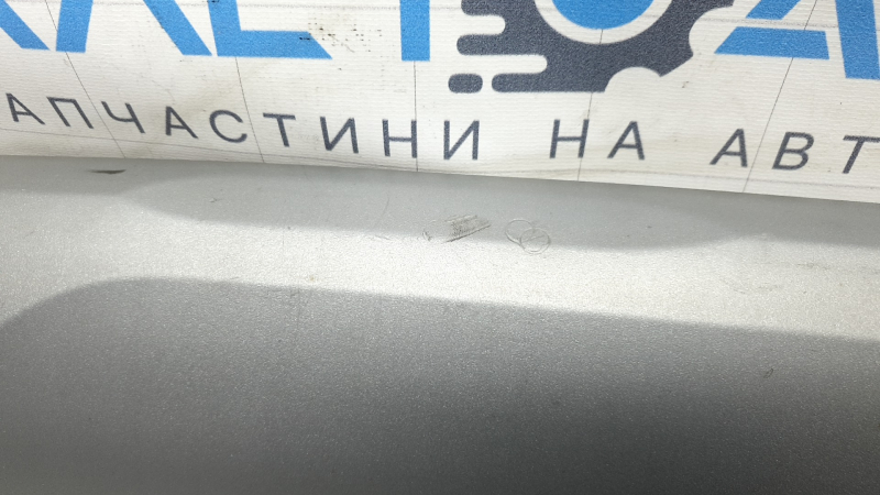 Губа заднего бампера Ford Escape MK4 23-26 серая без фаркопа, под 2 трубы, царапины