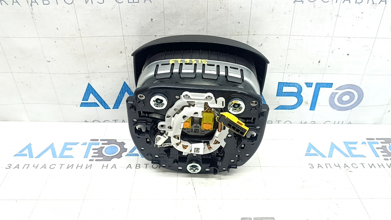Оригинальная черная подушка безопасности airbag на руль для Volvo XC60 2018-2026, отличное состояние, крепеж на месте