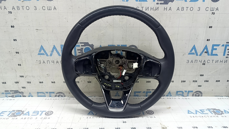 Руль голый Ford Escape MK4 23-26 кожа, подогрев, без кнопок, царапины, потерт