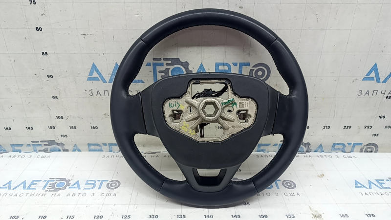 Руль голый Ford Escape MK4 23-26 кожа, подогрев, без кнопок, царапины, потерт
