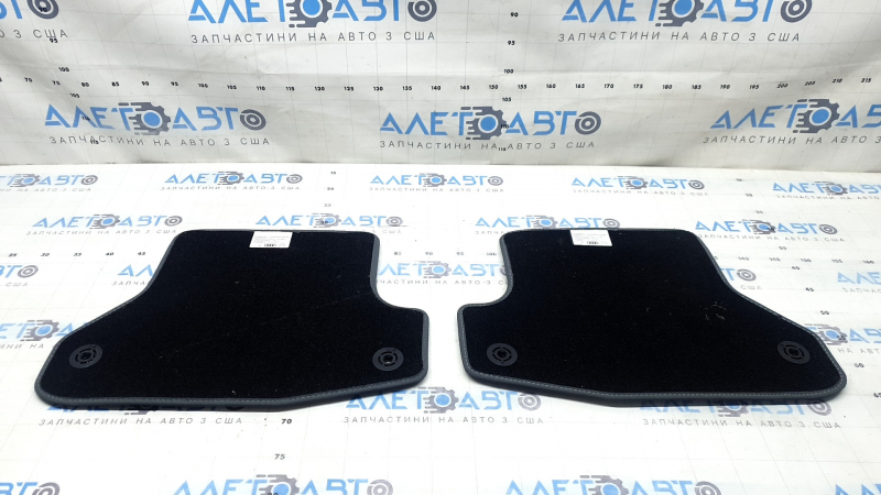 Комплект ковриков салона ткань 4шт Audi A5 F5 18-24 5D черная с надписью A5