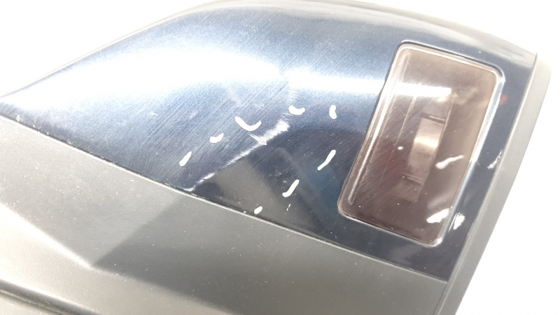 Дзеркало бічне праве в зборі Audi Q7 16-19 15+4 пінів, підігрів, автозатемніння, автоскладання, поворотник, камера, BSM, синє, потерто
