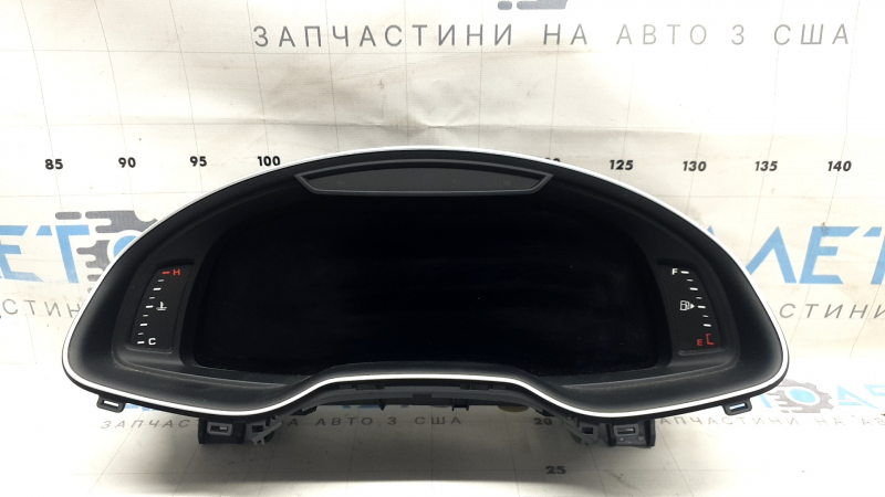 Щиток приборов Audi Q7 16-19 цифровой, 116к, царапины на стекле