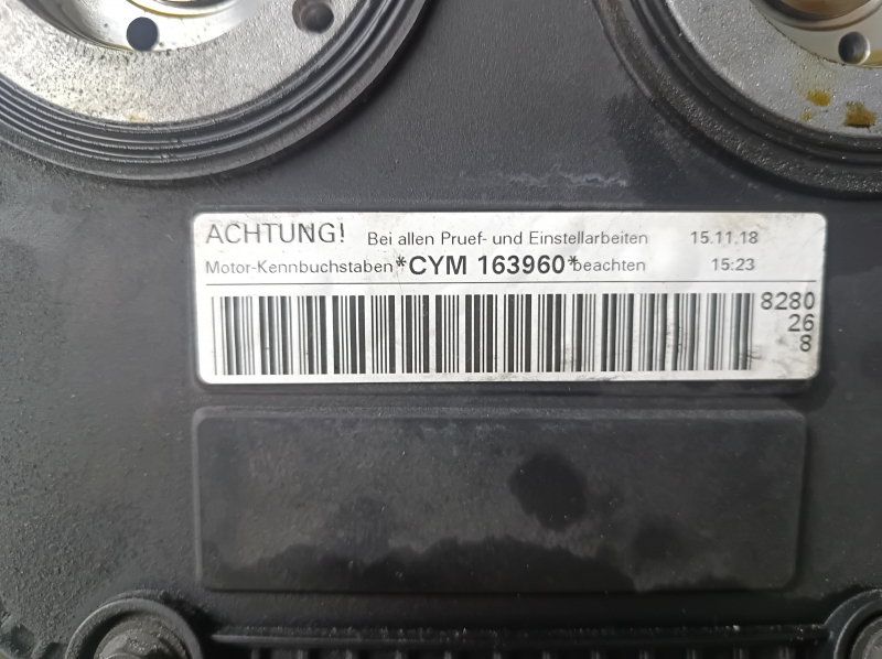 Двигатель Audi A5 F5 18-19 CYMC 2.0T 73к, эмульсия, клин на запчасти