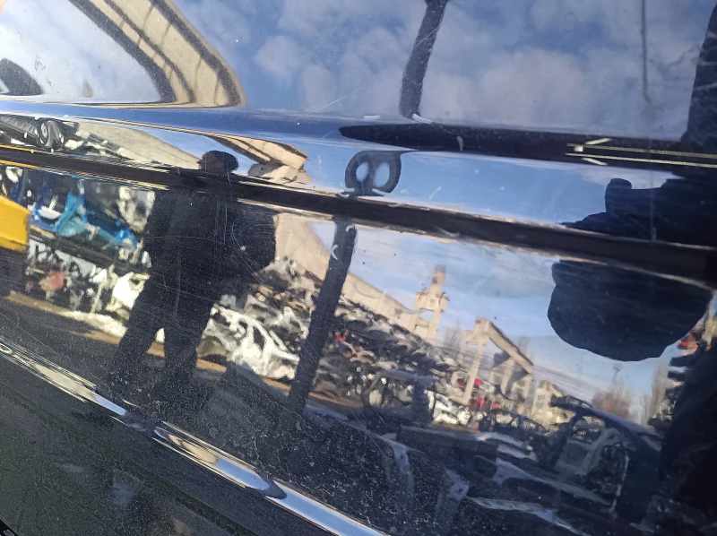Крыша металл Mercedes W167 GLE 350 450 20-26 под люк, отпилена, вмятины, тычки