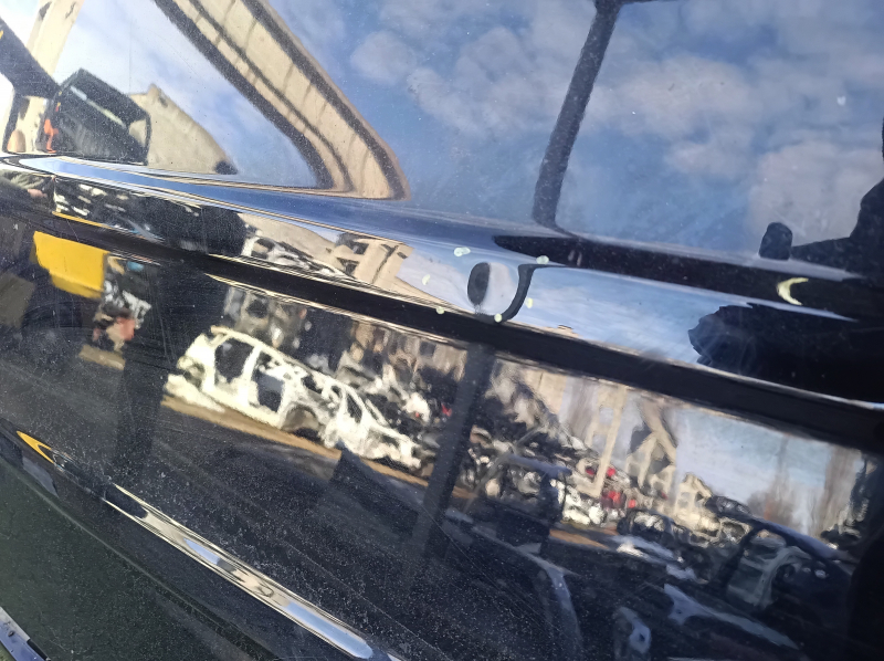 Крыша металл Mercedes W167 GLE 350 450 20-26 под люк, отпилена, вмятины, тычки