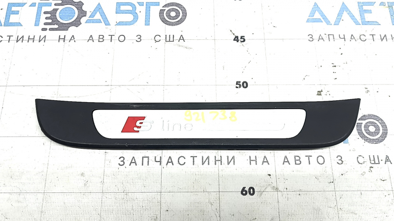 Накладка порога внешняя задняя правая Audi A6 C7 12-18 S-line царапины