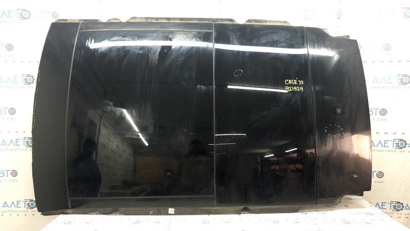 Панорама в сборе Lincoln Corsair 20-26 серая шторка, царапины, коррозия, надорван уплотнитель, под чистку